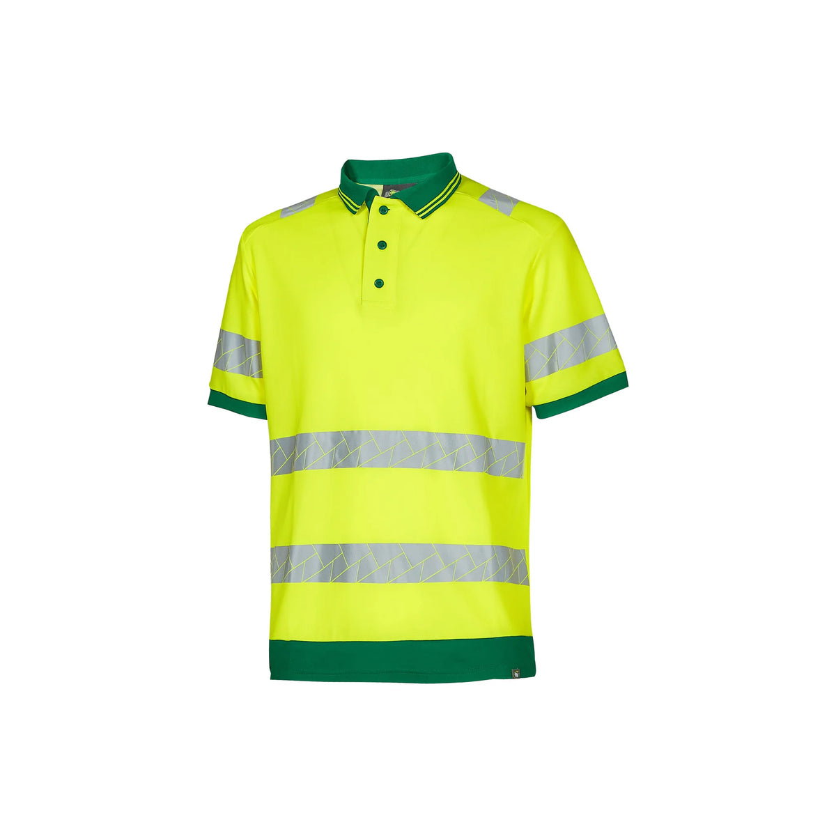 Polo alta visibilità U-Power TAPE Green/Yellow