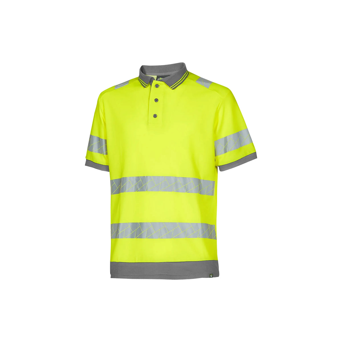 Polo alta visibilità U-Power TAPE Yellow/Grey