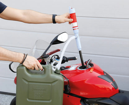 Pompa a batteria per travaso liquidi - 6 L/min montato sul veicolo, vista 7