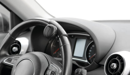Power-Knob, pomello palmare per volanti montato sul veicolo
