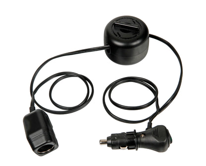 Power-Lead, presa corrente con prolunga e avvolgitore, 12V su fondo bianco, vista 2