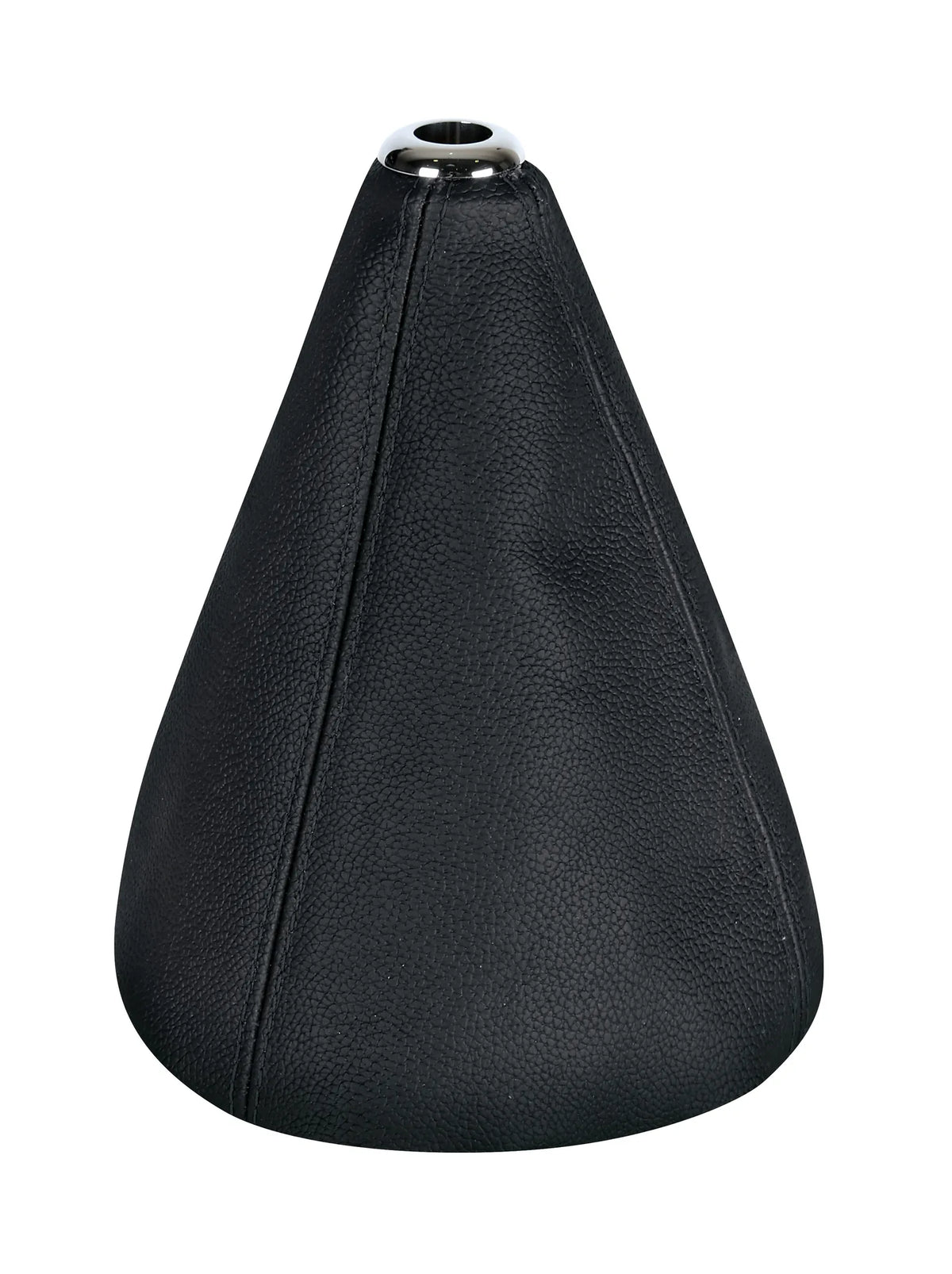 Premium, cuffia leva cambio in pelle - Nero/Rosso su fondo bianco