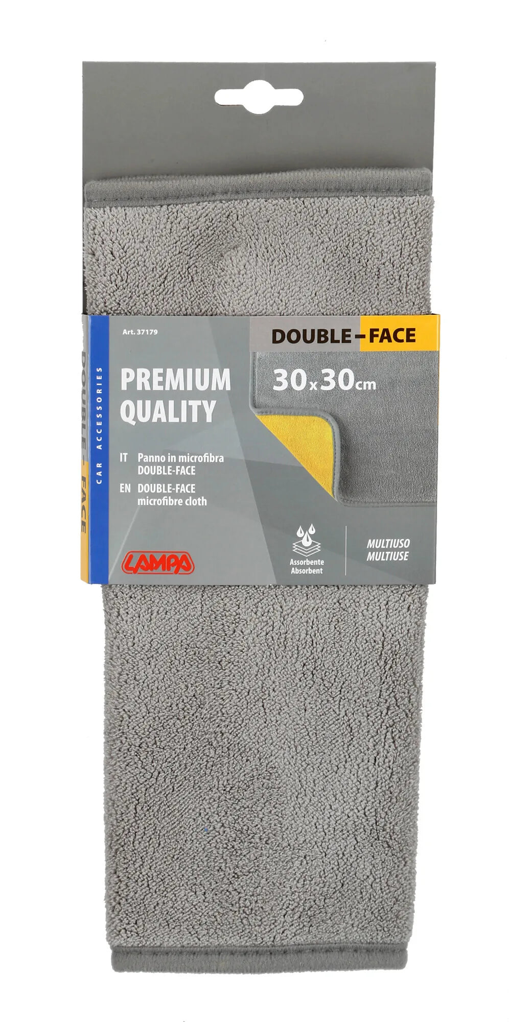 La confezione di Premium Quality, panno in microfibra double-face