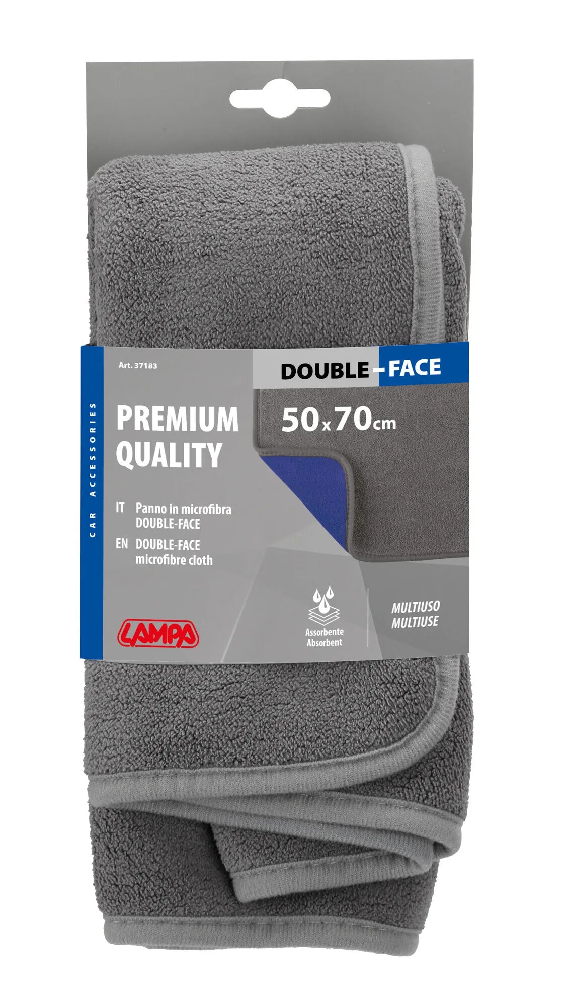 La confezione di Premium Quality, panno in microfibra double-face, vista 3