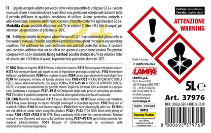 La confezione di Premium Series Giallo G12+, liquido antigelo radiatore