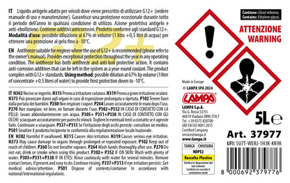 La confezione di Premium Series Giallo G12+, liquido antigelo radiatore, vista 2