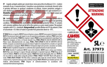La confezione di Premium Series Rosso G12+, liquido antigelo radiatore, vista 2