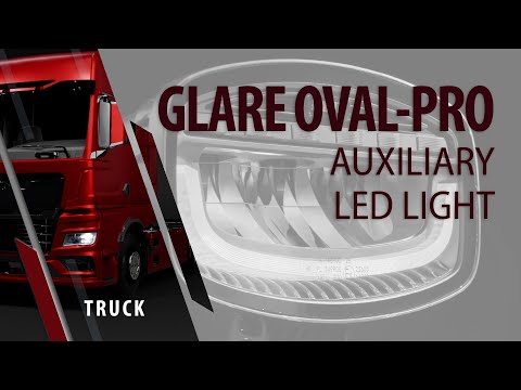 Video di montaggio di Glare Oval-Pro, faro supplementare multifunzione Pilot - 12/24V - 247x175x93 mm