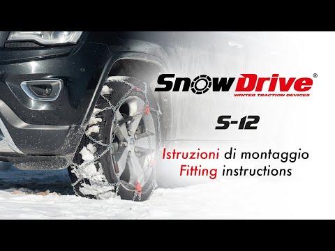 Video di montaggio di Catene da neve SnowDrive S-12 per SUV, 4x4 e fuoristrada