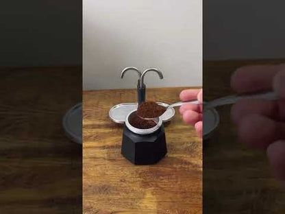 BIALETTI Caffettiera  Mini Express R Nera - 2 tazze