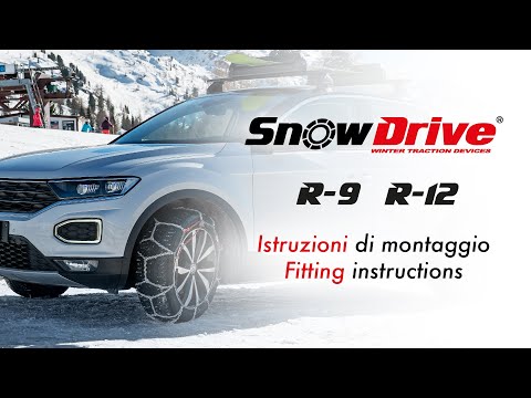Video di montaggio di R-9 - Catene da neve autovetture