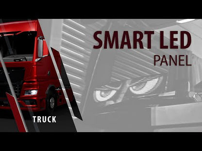 Video di montaggio di Smart Led Panel, tabella Led programmabile Lampa - 70x173, 92x374 e 120x595 mm - 512, 1024 e 1536 