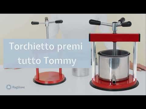 Torchietto Premitutto Tommy 1,5 Litri – Ideale per Spremitura Casalinga
