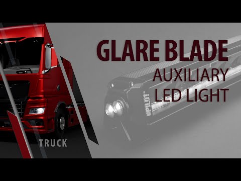 Video di montaggio di Glare Blade-30, barra multifunzione a Led Pilot - 12/24V - 345x75x65 mm