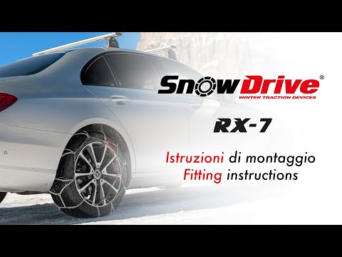 Video di montaggio di RX-7 - Catene da neve autovetture
