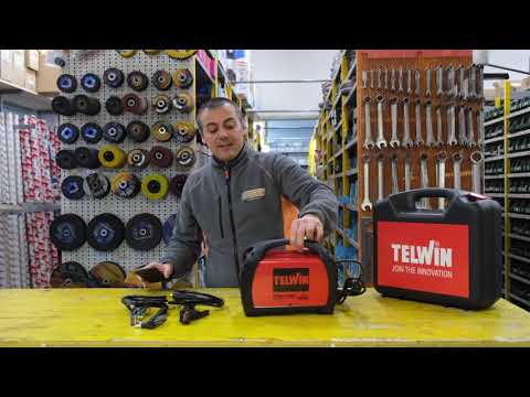 TELWIN Saldatrice inverter force 165+kit+val.plast.