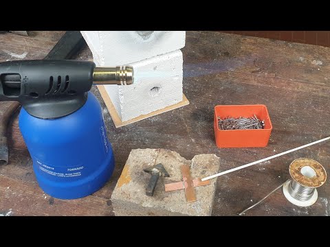 CAMPINGAZ Saldatore gas in metallo accensione piezo elettrica soudogaz