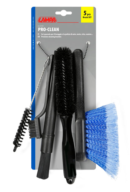 La confezione di Pro-Clean, set 5 spazzole multiuso