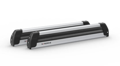 Pro-Slider EVO Aluminium PS-60, portasci per barre da tetto — iN DOTAZIONE: