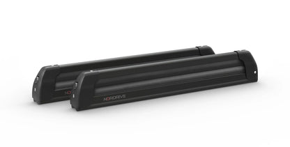 Pro-Slider EVO Aluminium PS-60, portasci per barre da tetto su fondo bianco, vista 4
