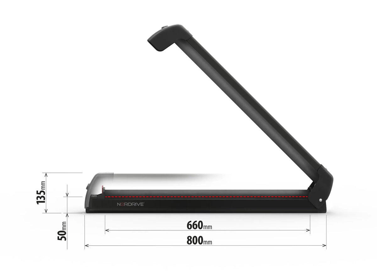 Pro-Slider EVO Aluminium PS-60, portasci per barre da tetto su fondo bianco, vista 6
