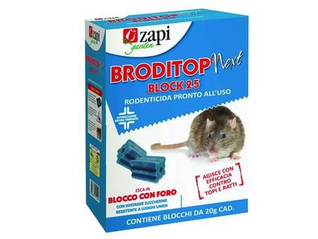 Topicida broditop next block 25 - astuccio gr.300 con 20 blocchi cad. ZAPI
