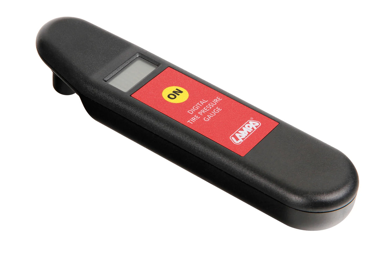 Provapressione pneumatici digitale — altissima precisione, avvisatore sonoro, batteria al litio inclusa, autodisattivazione