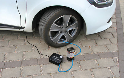 Pump-Jet & Fix Standard, kit riparazione pneumatici, 12V montato sul veicolo, vista 4