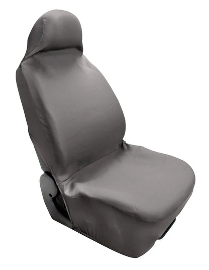 Quick Cover, coprisedile elasticizzato anteriore su fondo bianco