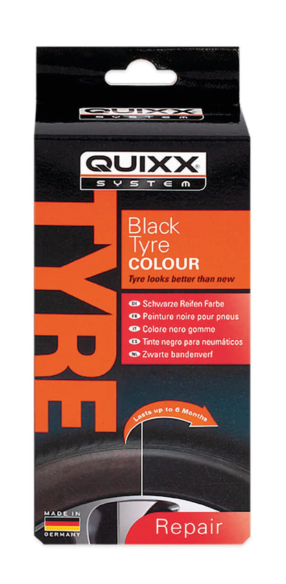 La confezione di Quixx, kit rinnova pneumatici