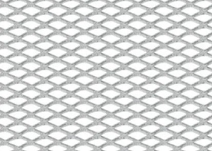 Racing Grill - Rombo fine 2x4 mm - 100x33 cm — in lega di alluminio, per radiatori, prese d’aria, spoilers