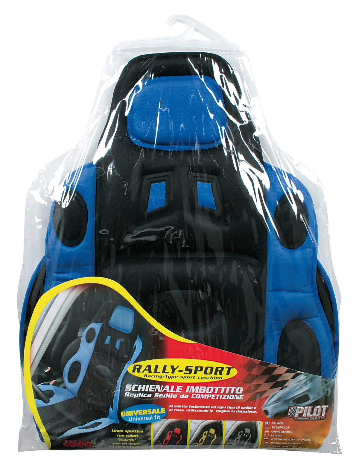 La confezione di Rally Sport, schienale sportivo