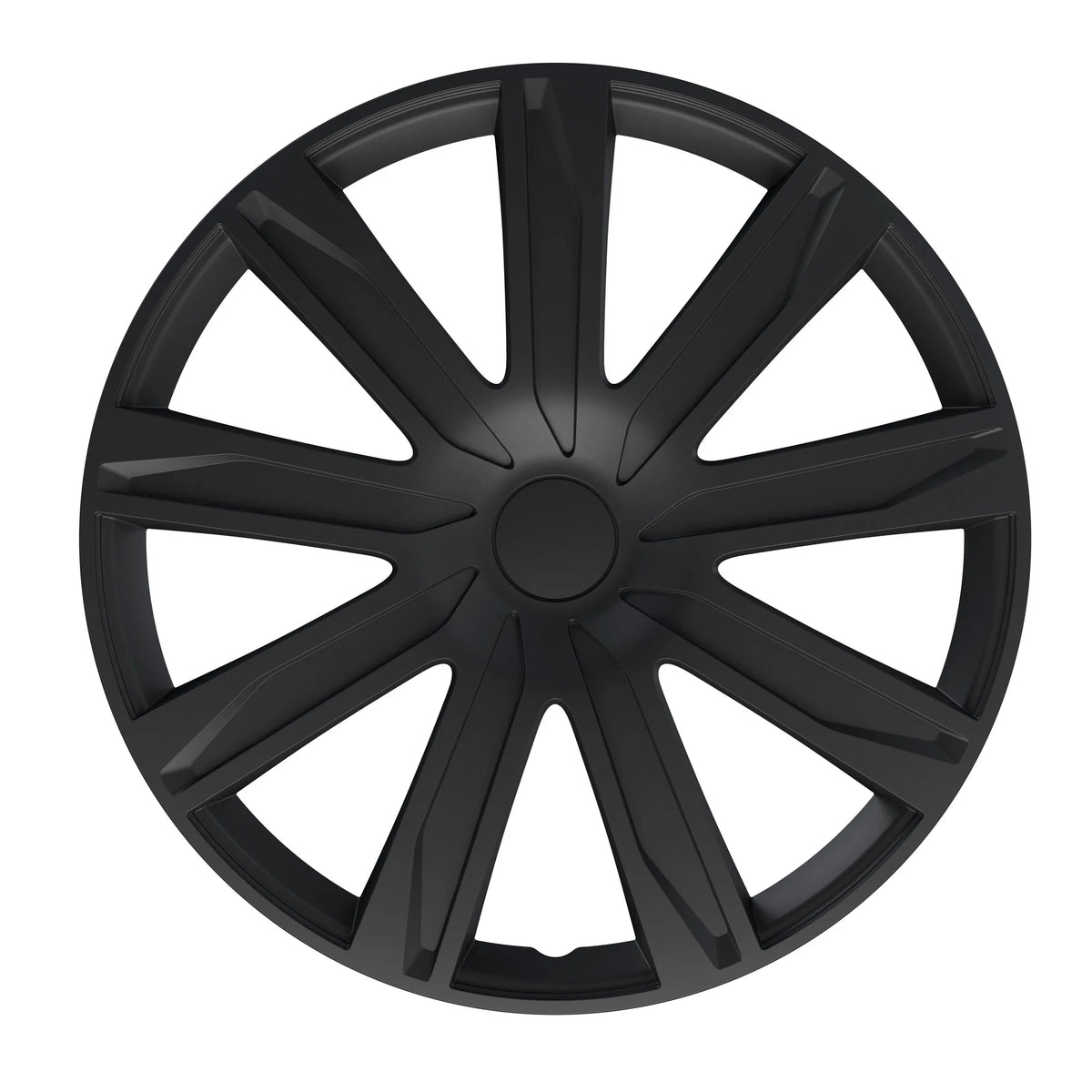 Raze Black - Set 4 copricerchi - Ø — universali per tutti i cerchi in acciaio