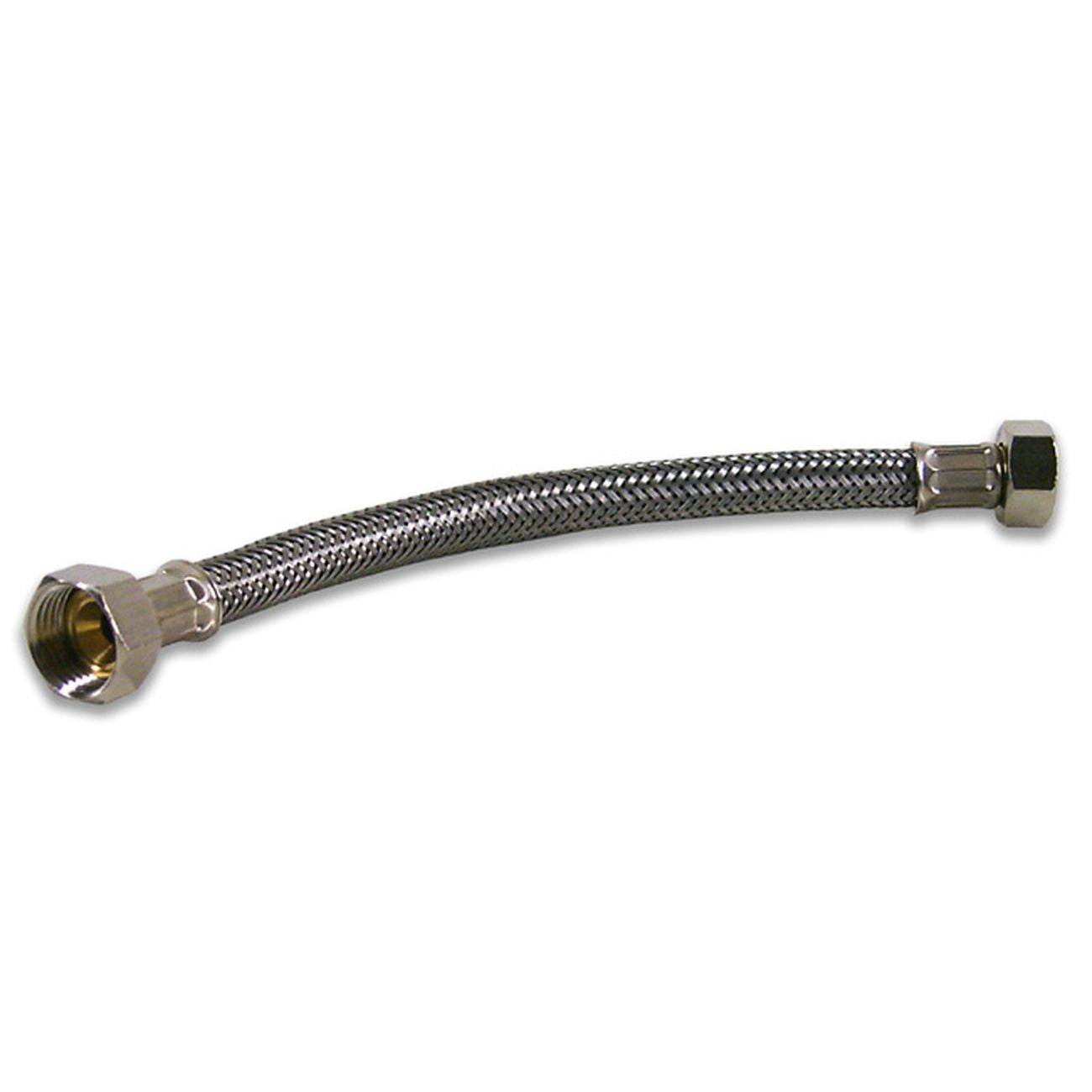 Flessibile Inox 1/2F-1/2F Cm 30    100Ff