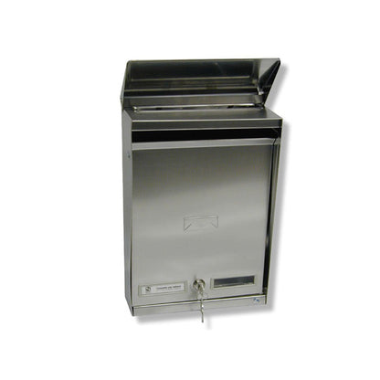 Cassetta Da Posta Inox Est.C/Tet  10.001 Dim.220X325X75. 