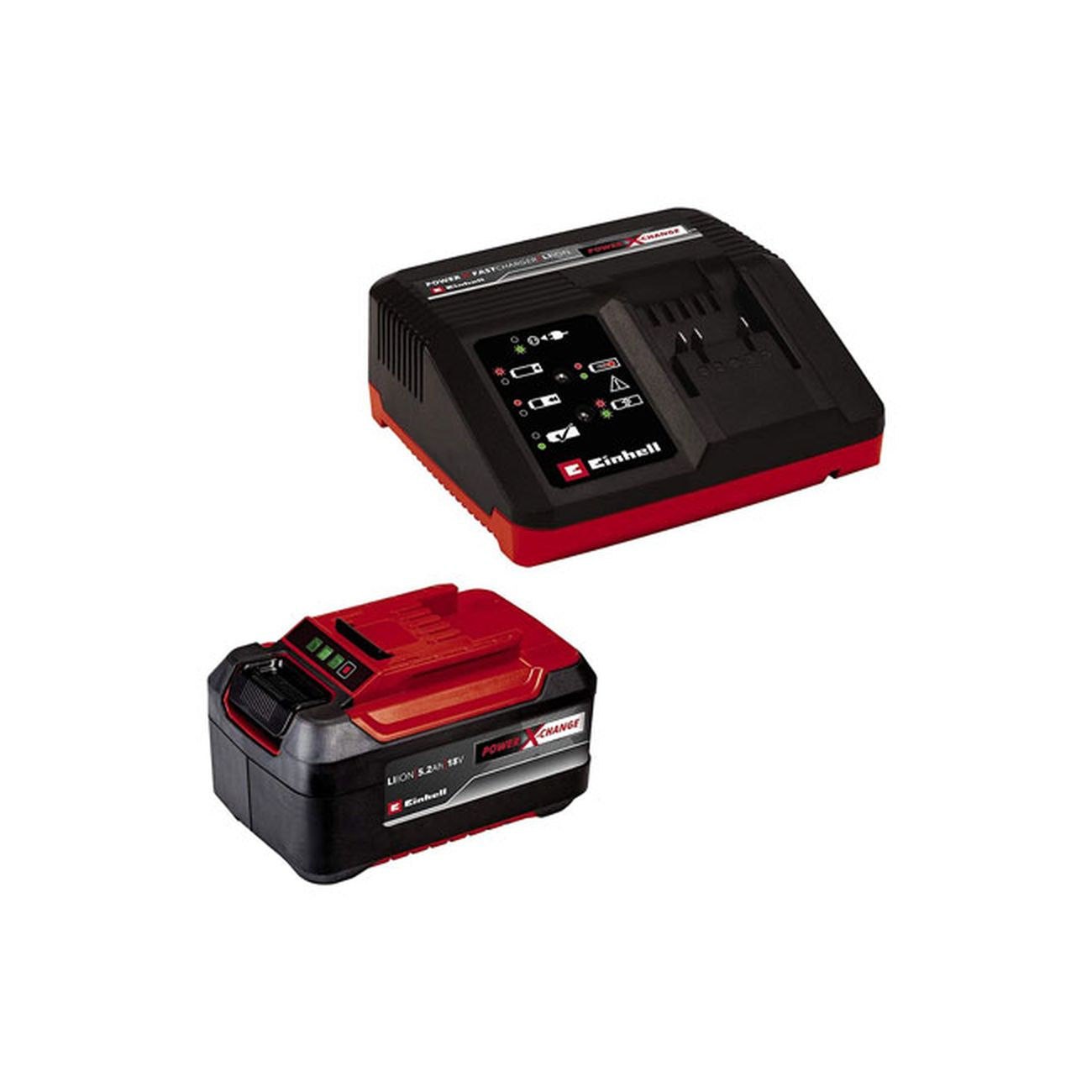 Starter Kit Batteria  18V 5,2Ah + Caricon