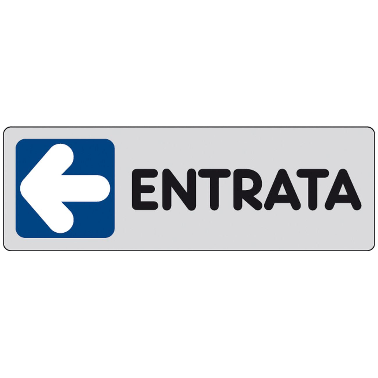 Etichetta adesiva 150x50 entrata (sx) - 10 pz