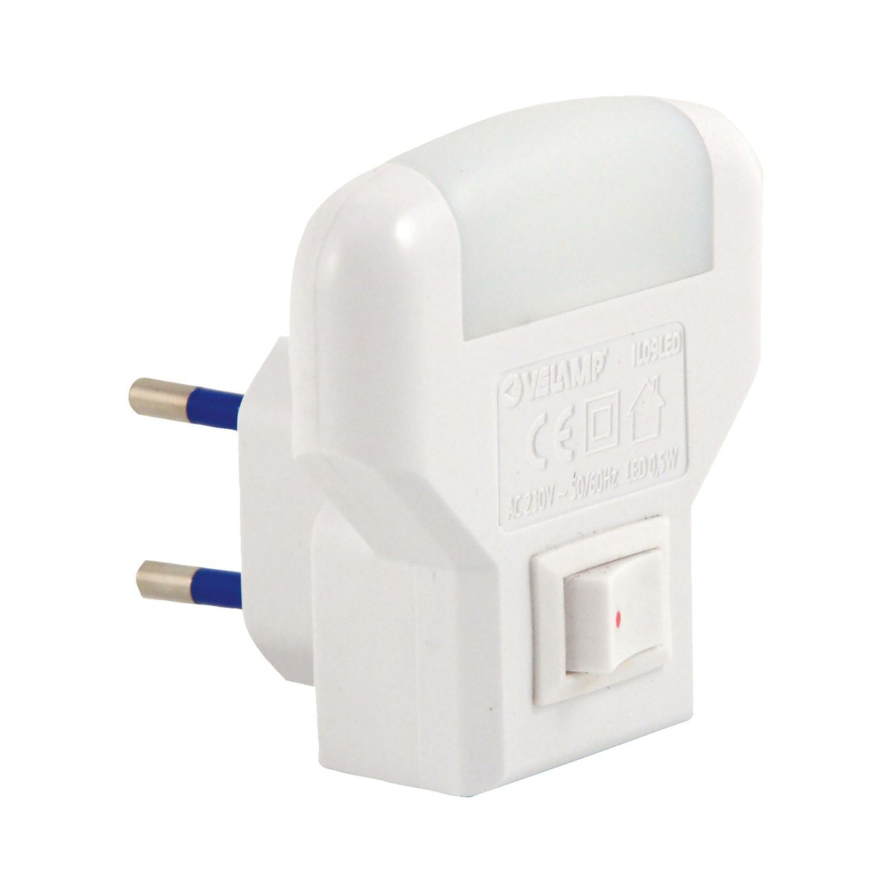 Luce notturna led c/interruttore il09led - 12 pz