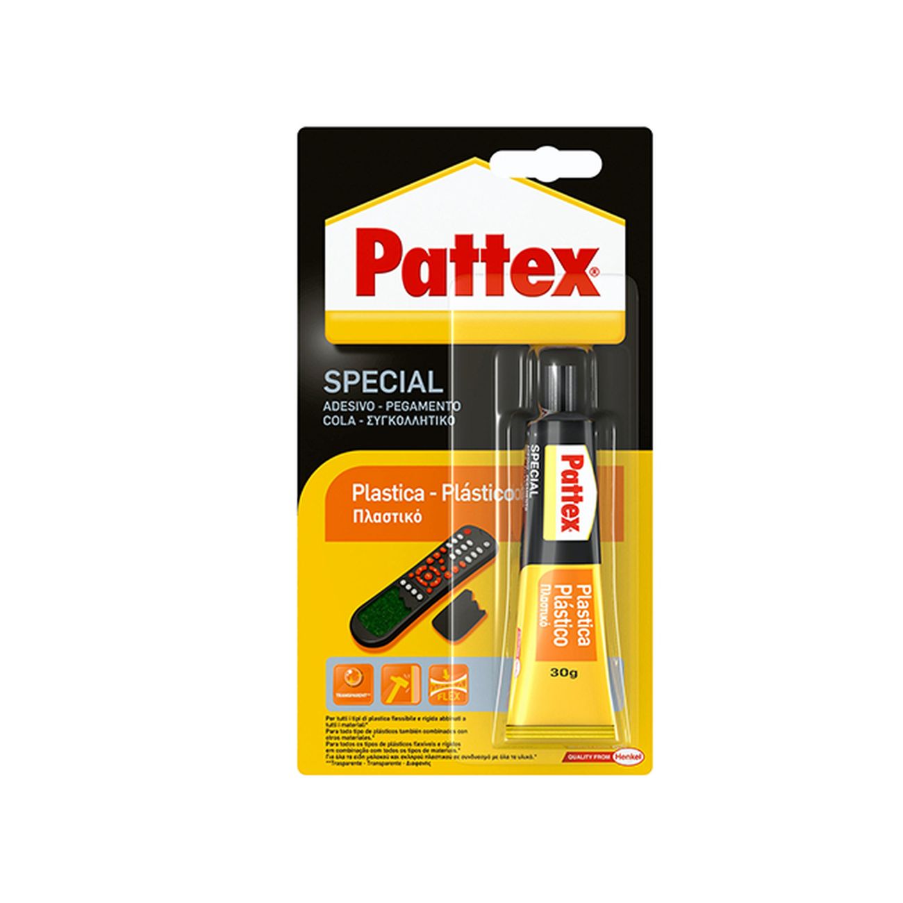 H. Bl. Pattex Adesivo Per Plastica