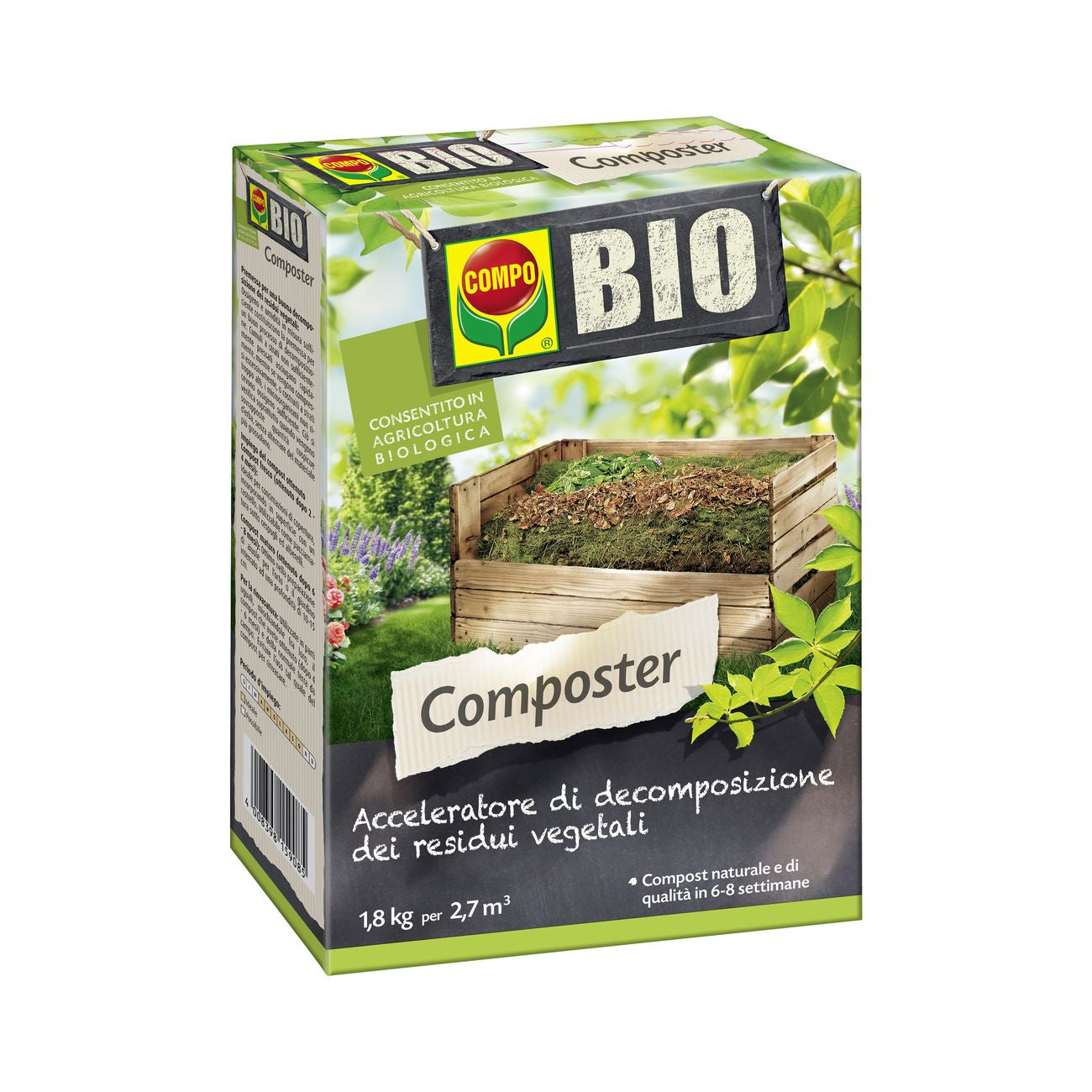 Compo composter kg.1,8 - 6 pz