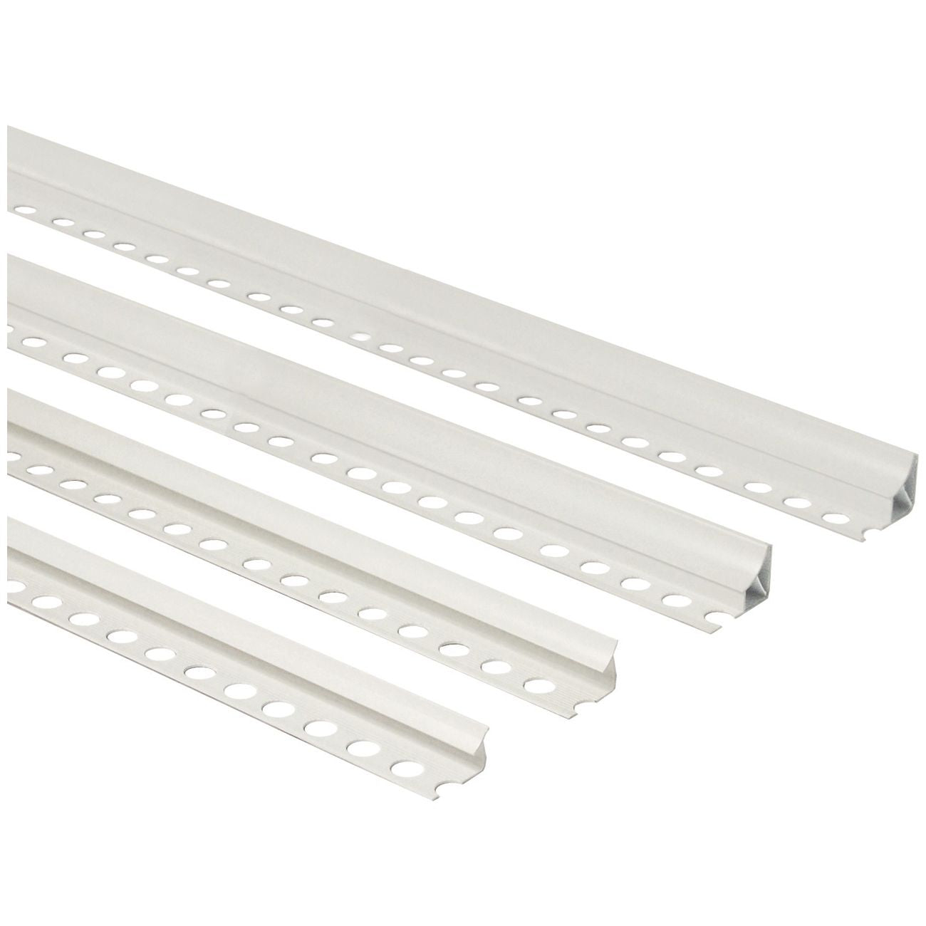 Sguscio pvc orizzontale bianco mm.8 x cm.260 - 10 pz