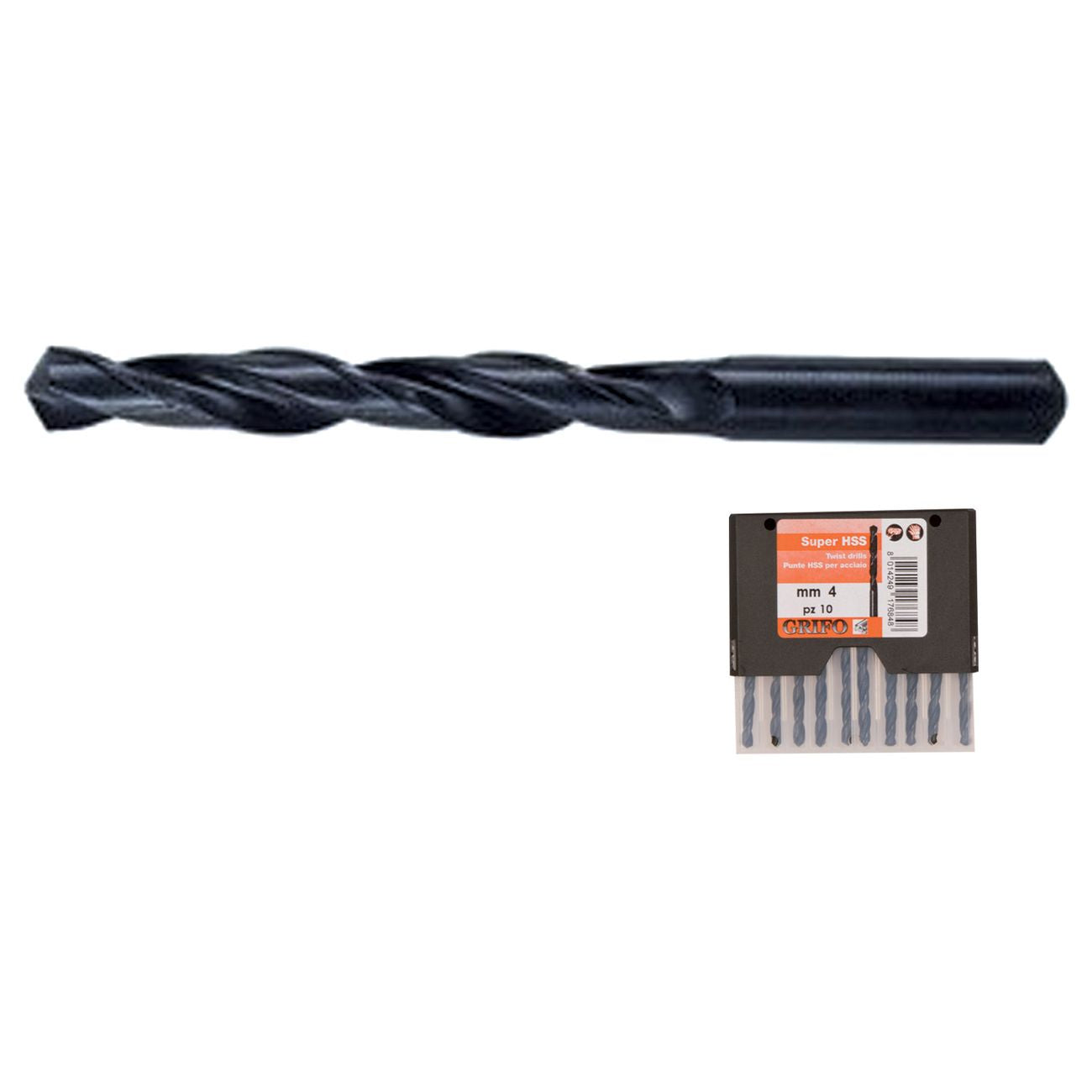 Punte hss  grifo da mm. 4,5 - 10 pz