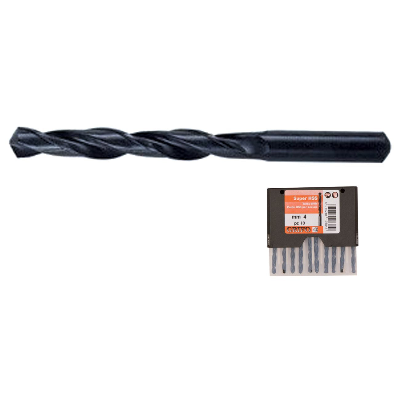 Punte hss  grifo da mm.10 - 10 pz