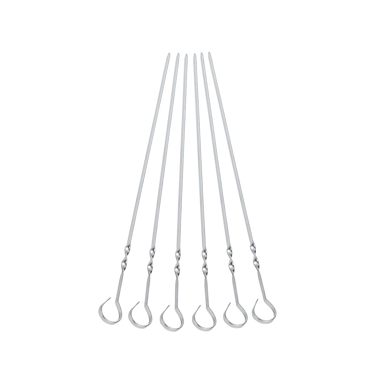 Spiedini per barbecue cm.35 pz.6 inox aisi430