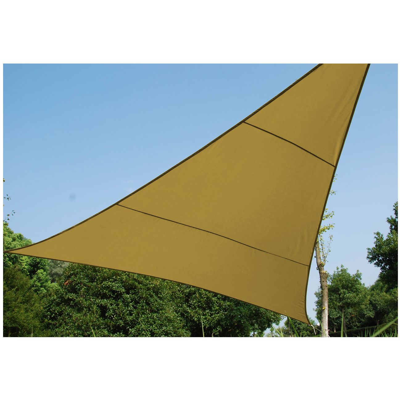 Telo ombr. poliest.vela mt.5x5x5 tri. beige