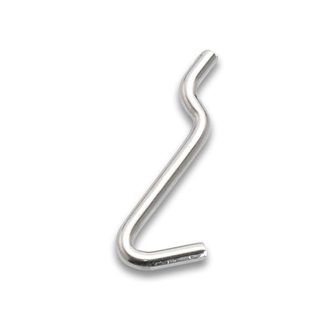 Gancio x pannelli forati fig.2 - 200 pz