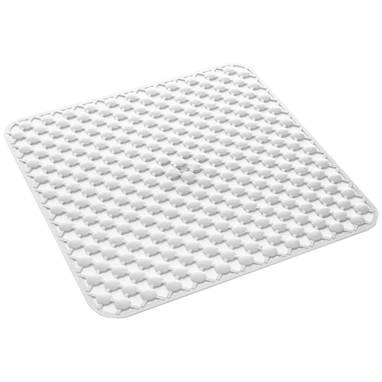 Gedy 975353 tappeto doccia pvc geo 52x52 bianco