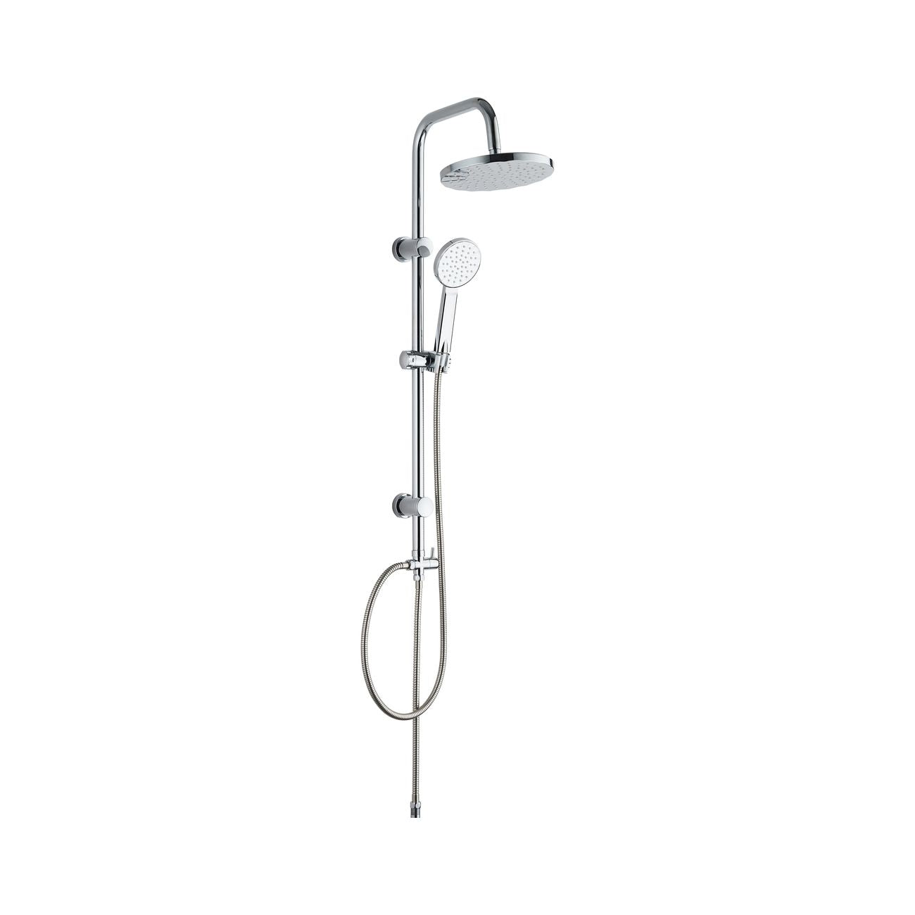 Colonna doccia con soffione+doccetta lx-4001 cromo