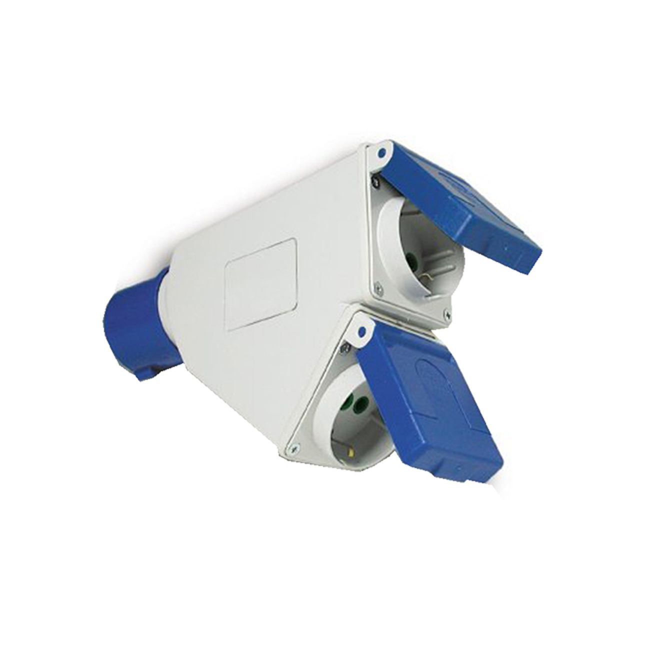 Adattatore Cee Blu Doppia 220V.73104