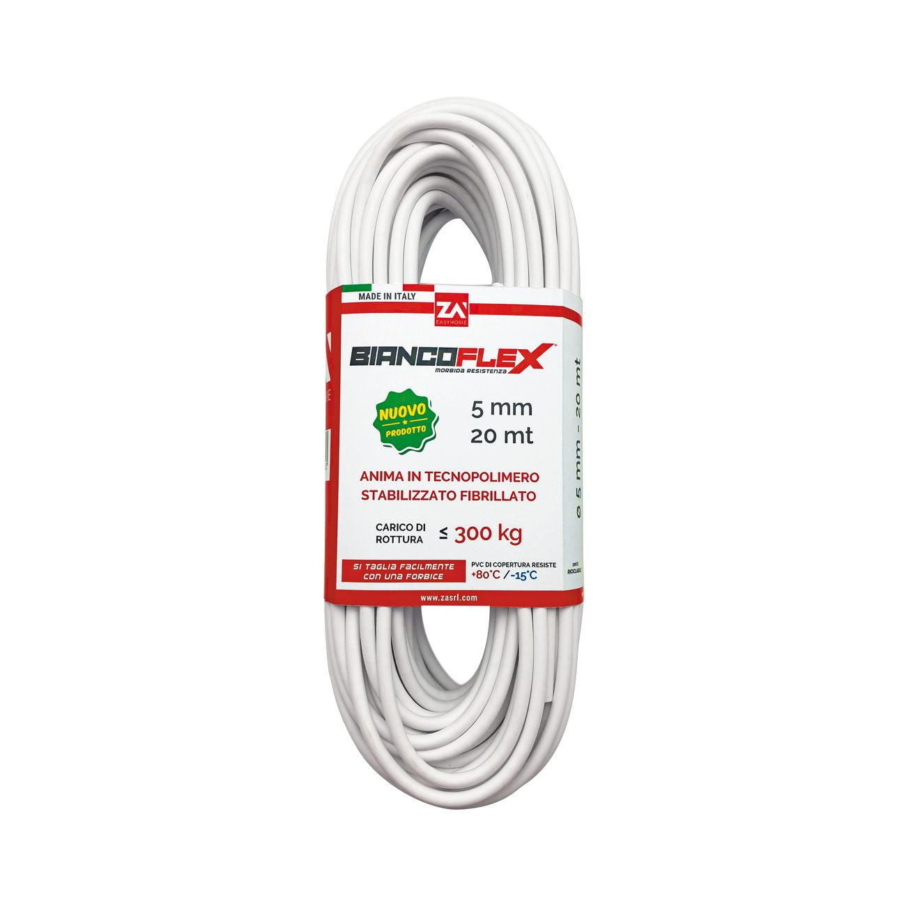 Conf. filo stendibiancheria biancoflex 20 m